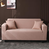 Sofa Cover – Jacquard – Soft Blush