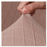 Sofa Cover – Jacquard – Soft Blush
