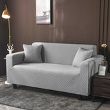 Sofa Cover – Jacquard – Pearl Grey