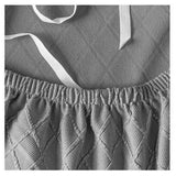 Sofa Cover – Jacquard – Pearl Grey