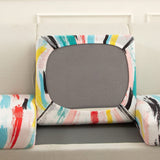 Sofa Cushion Cover – Abstract Brushstroke – Multicolor