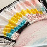 Sofa Cushion Cover – Abstract Brushstroke – Multicolor