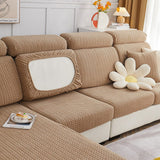 Sofa Cushion Cover – Corduroy Knit – Caramel