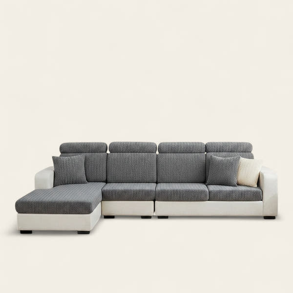 Sofa Cushion Cover – Corduroy Knit – Charcoal