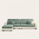 Sofa Cushion Cover – Corduroy Knit – Sage Mist