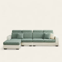 Sofa Cushion Cover – Corduroy Knit – Sage Mist