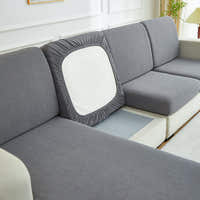 Sofa Cushion Cover – Corduroy Knit Sectional – Pearl Grey