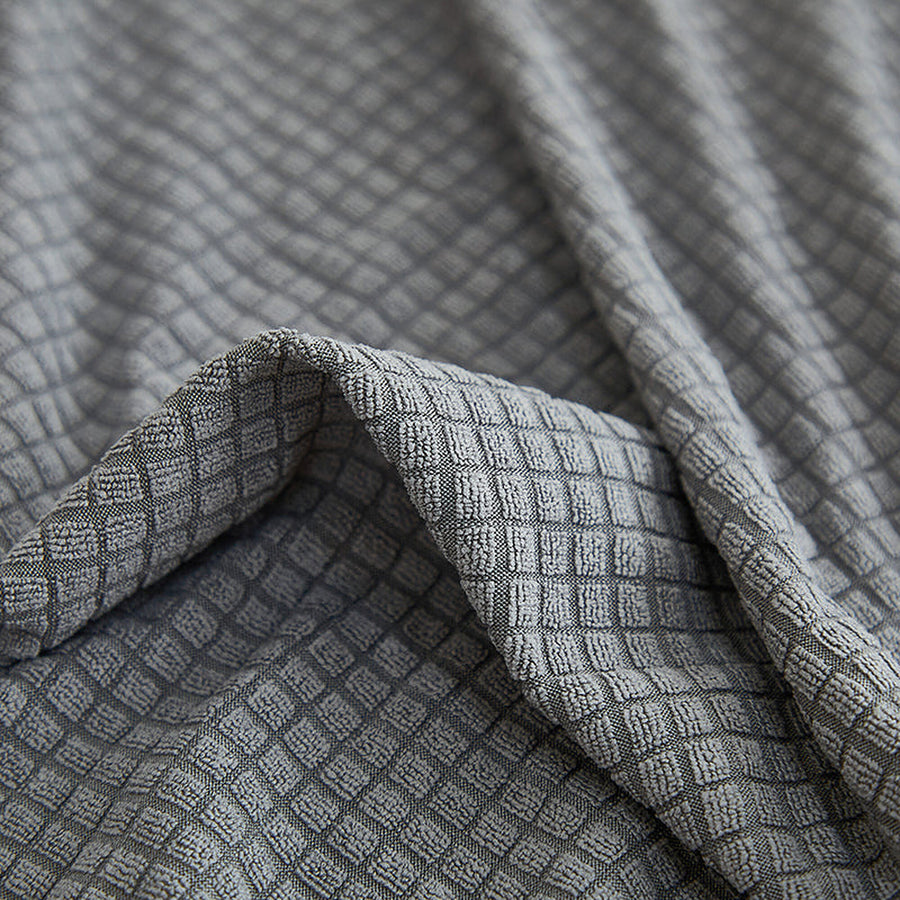 Sofa Cushion Cover – Corduroy Knit Sectional – Pearl Grey