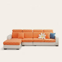 Sofa Cushion Cover – Corduroy Knit Sectional – Terracotta