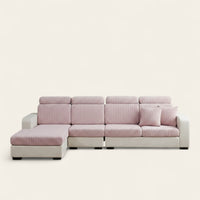 Sofa Cushion Cover – Corduroy Knit – Soft Blush