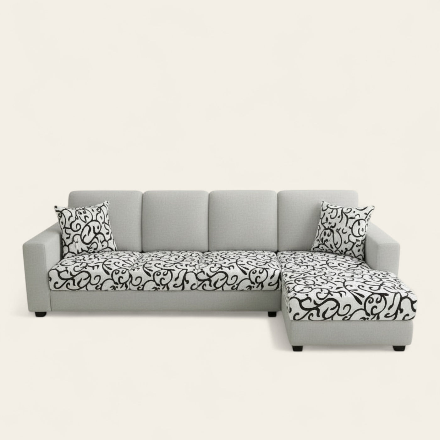 Cushion by cushion.