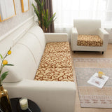 Sofa Cushion Cover – Damask Print – Caramel