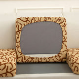 Sofa Cushion Cover – Damask Print – Caramel