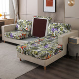 Sofa Cushion Cover – Tropical Jungle Print – Sage Mist