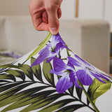 Sofa Cushion Cover – Tropical Jungle Print – Sage Mist