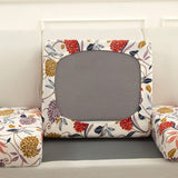 Sofa Cushion Cover – Floral Bouquet – Ivory Cream