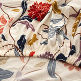 Sofa Cushion Cover – Floral Bouquet – Ivory Cream