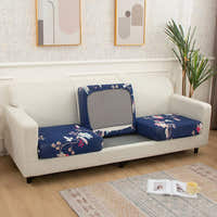 Sofa Cushion Cover – Floral Print – Midnight Navy