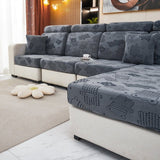 Sofa Cushion Cover – Geometric – Charcoal