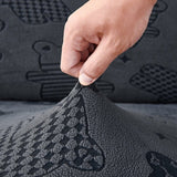 Sofa Cushion Cover – Geometric – Charcoal