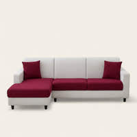 Sofa Cushion Cover – Jacquard – Bordeaux