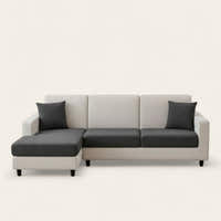 Sofa Cushion Cover – Jacquard – Charcoal