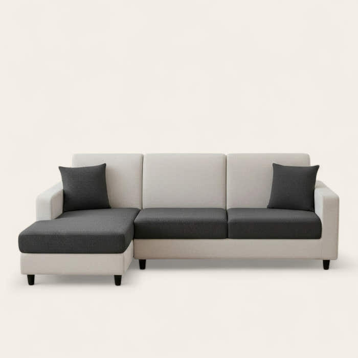 Sofa Cushion Cover – Jacquard – Charcoal