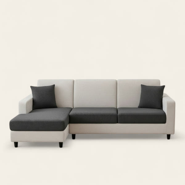 Sofa Cushion Cover – Jacquard – Charcoal