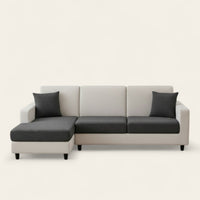 Sofa Cushion Cover – Jacquard – Charcoal