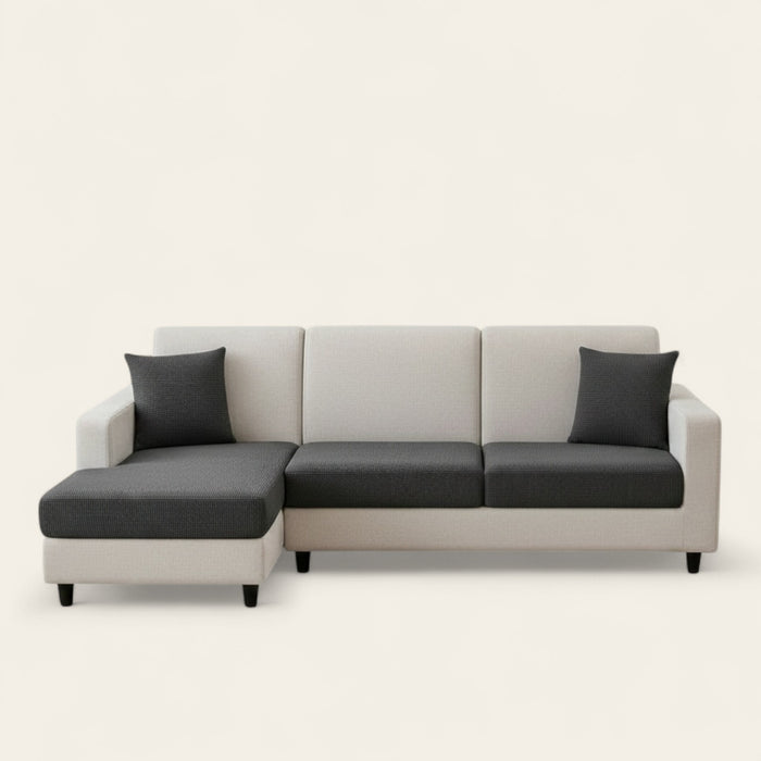 Sofa Cushion Cover – Jacquard – Charcoal