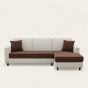 Sofa Cushion Cover – Jacquard – Espresso