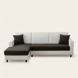 Sofa Cushion Cover – Jacquard – Ink Black