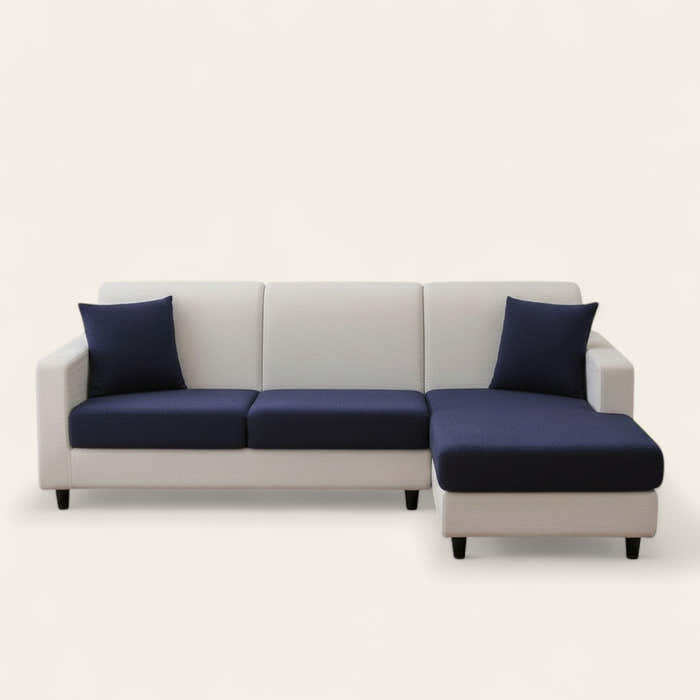 Sofa Cushion Cover – Jacquard – Midnight Navy