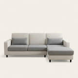 Sofa Cushion Cover – Jacquard – Pearl Grey