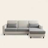 Sofa Cushion Cover – Jacquard – Pearl Grey