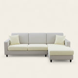 Sofa Cushion Cover – Jacquard – Pearl White