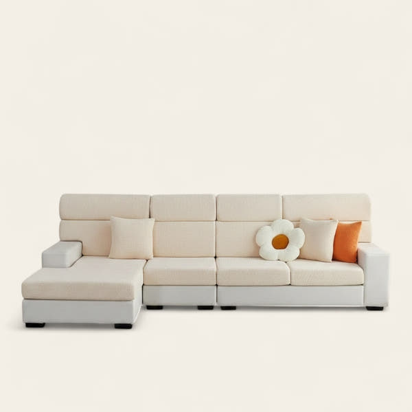 Sofa Cushion Cover – Knit – Bouclé Sand