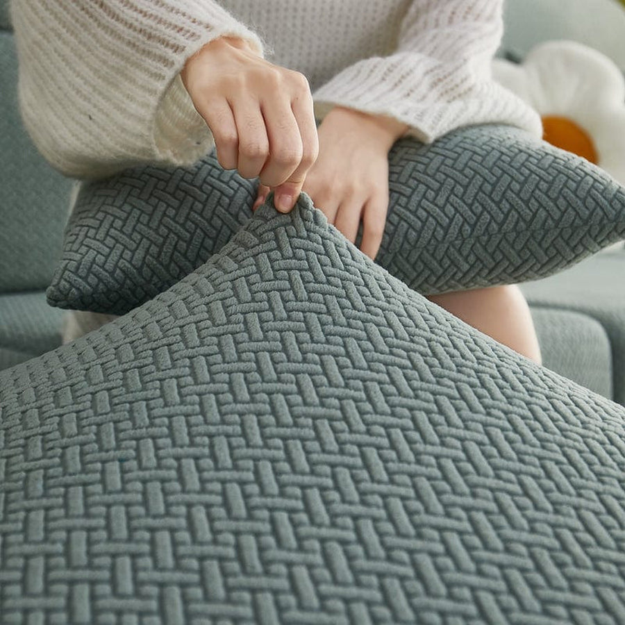 Sofa Cushion Cover – Knit – Sage Mist
