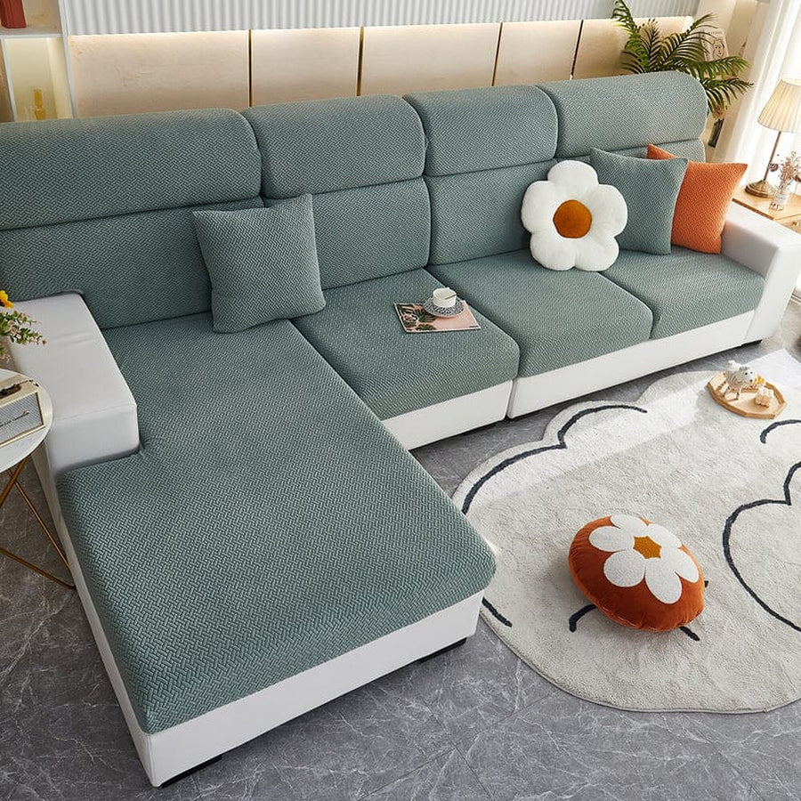 Sofa Cushion Cover – Knit – Sage Mist