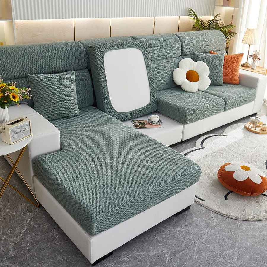 Sofa Cushion Cover – Knit – Sage Mist