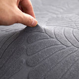 Sofa Cushion Cover – Leather Look – Charcoal