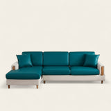 Sofa Cushion Cover – Leather Look – Forest