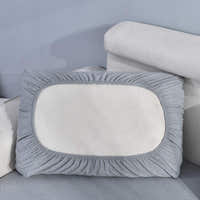 Sofa Cushion Cover – Plain Stretch – Pearl Grey