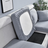 Sofa Cushion Cover – Plain Stretch – Pearl Grey