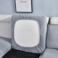 Sofa Cushion Cover – Plain Stretch – Pearl Grey
