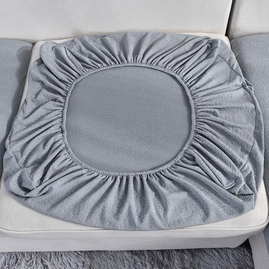 Sofa Cushion Cover – Plain Stretch – Pearl Grey