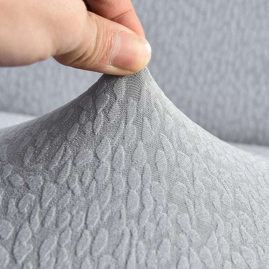 Sofa Cushion Cover – Plain Stretch – Pearl Grey
