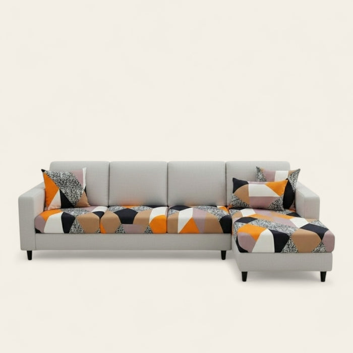 Sofa Cushion Cover – Modern Abstract – Multicolor