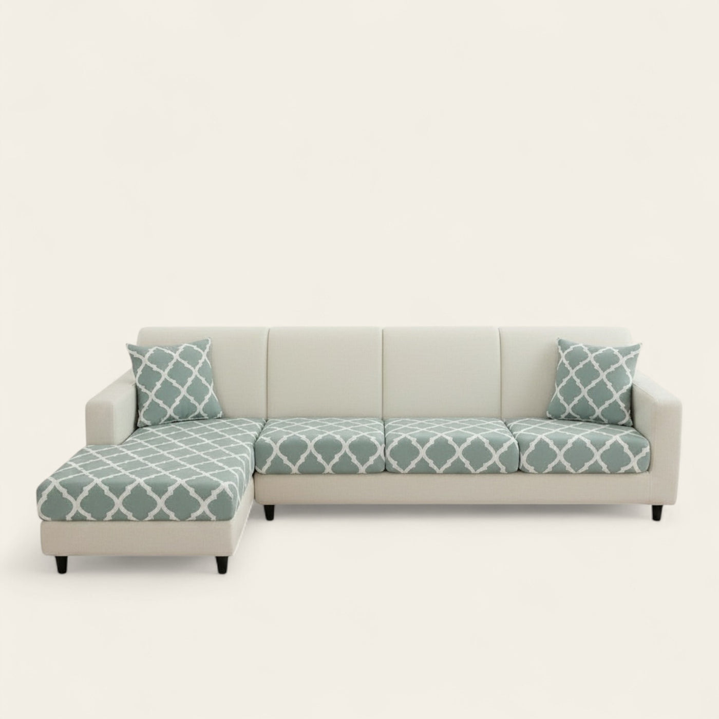Cushion by cushion.