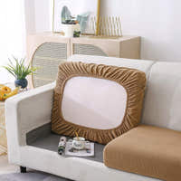 Sofa Cushion Cover – Jacquard – Caramel
